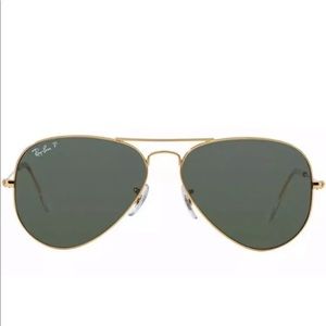 RB3025 001/58 Gold Frame /Green POLARIZED 58mm